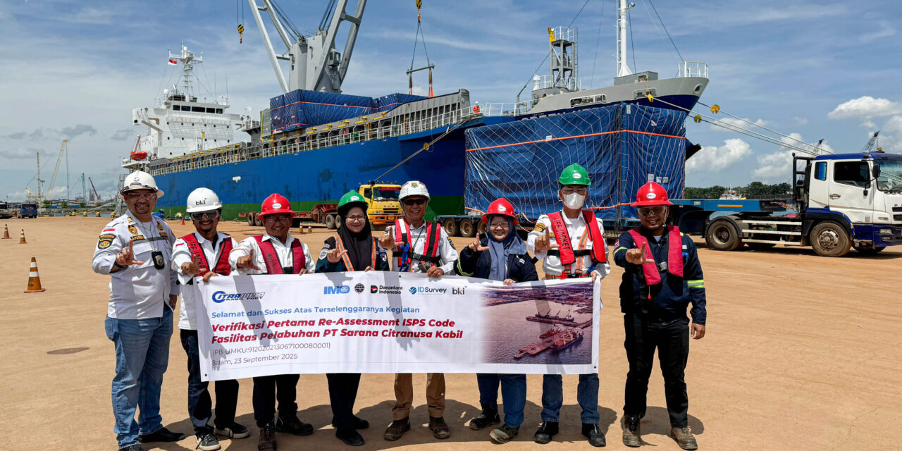 Verifikasi Pertama Re-Assessment ISPS Code Fasilitas Pelabuhan PT. Sarana Citra Nusa Kabil