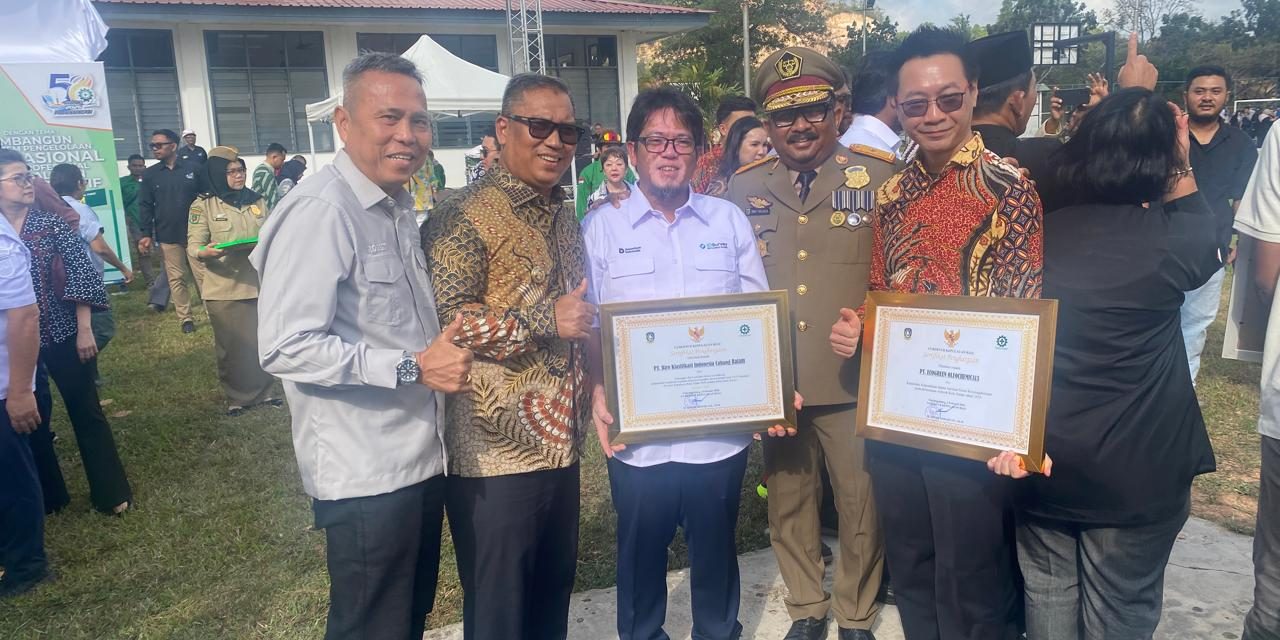 Penghargaan dukungan pelaksanaan rangkaian kegiatan bulan keselamatan dan kesehatan kerja (K3) Nasional Provinsi Kepulauan Riau Tahun 2026